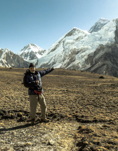 Lukassian at Kala Patthar