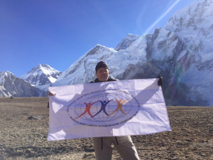 Lukassian on Khumbu Glacier