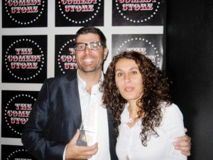 Sam Tripoli and Lara Yeretsian