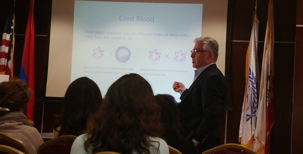 3. Armond Mehdikhani talking about cord blood banking
