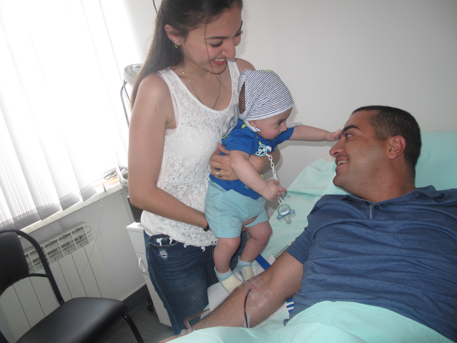 1. Sergey with the blessing of his young family