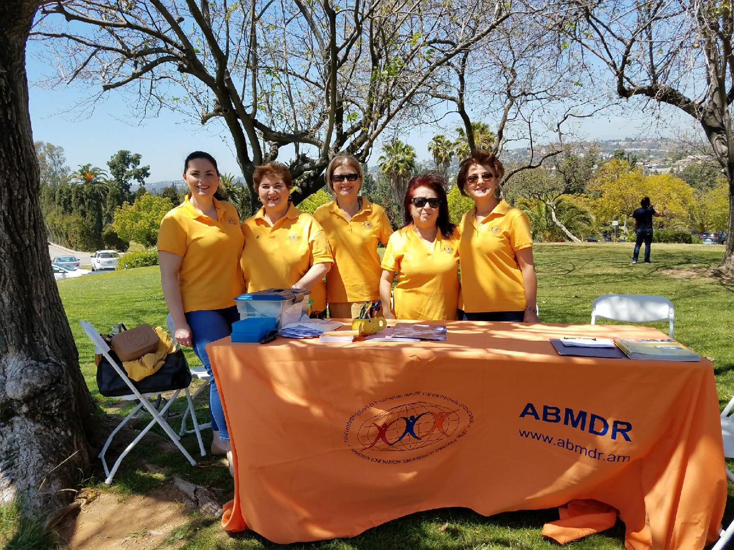 ABMDR Team on Grounds of Montebello Monument