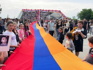 A scene from the Yerablur Commemoration.